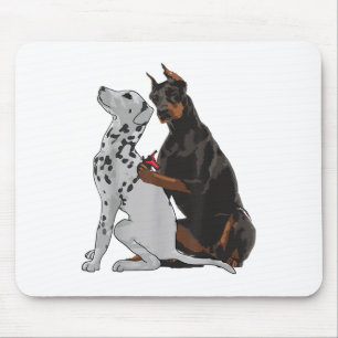 Alfombrilla De Ratón Doberman Tattooing Dalmatian Dog
