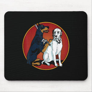 Alfombrilla De Ratón Doberman Tattooing Dalmatian Dog