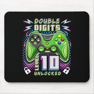 Alfombrilla De Ratón Doble Dígito Nivel 10 Videojuego desbloqueado 10º