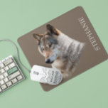 Alfombrilla De Ratón Doble exposición del bosque de la cabeza del lobo<br><div class="desc">Este diseño se puede personalizar eligiendo la opción Editar diseño. También puede transferir a otros artículos. Póngase en contacto conmigo en colorflowcreations@gmail.com o utilice la opción de chat en la parte superior de la página si desea tener este diseño en otro producto o necesita ayuda. Ver más de mis diseños...</div>