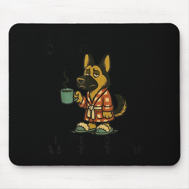 Alfombrilla De Ratón Dog I Think I Am Emotionally Constipated I Haven't (Frente)