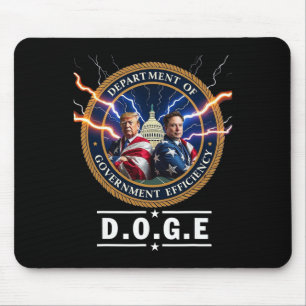 Alfombrilla De Ratón Doge Trump, Departamento De Eficiencia Gubernament