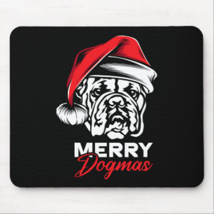 Alfombrilla De Ratón Dogmas English Bulldog Navidad