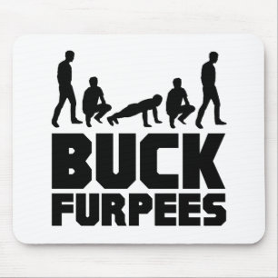 Alfombrilla De Ratón Dólar Furpees -- Aptitud de Burpees