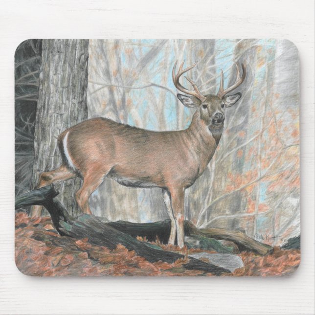 Alfombrilla De Ratón Dólar Mousepad del Whitetail (Frente)
