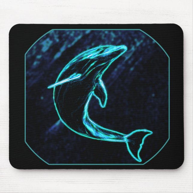 Alfombrilla De Ratón Dolphin (Light Dolphin) (Frente)