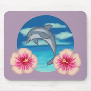 Alfombrilla De Ratón Dolphin Paradise