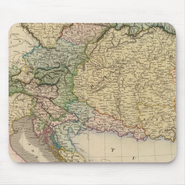 Alfombrilla De Ratón Dominios austriacos (Frente)