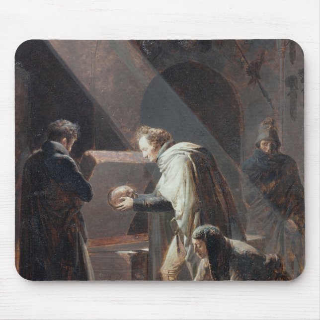 Alfombrilla De Ratón Dominique Vivant Denon que substituye los huesos (Frente)