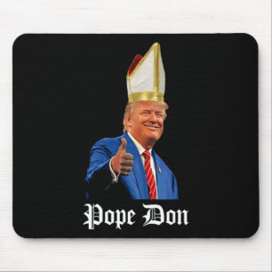 Alfombrilla De Ratón Don del Papa - Donald Trump nuevo católico