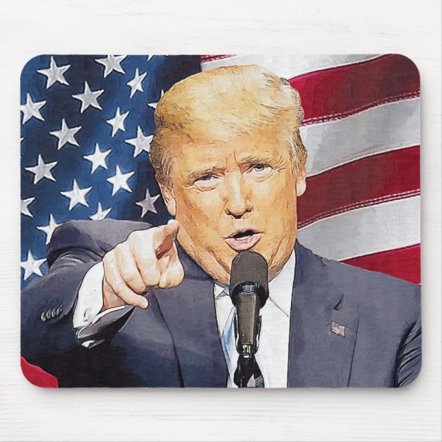Alfombrilla De Ratón Donald Trump (Frente)