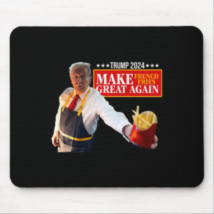 Alfombrilla De Ratón Donald Trump 2024 Patatas Fritas Francesas - Hacer