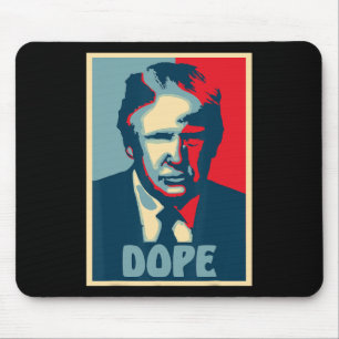 Alfombrilla De Ratón Donald Trump Droga Elección Diversión Presidente E