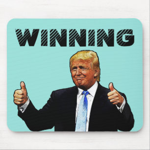 ALFOMBRILLA DE RATÓN DONALD TRUMP GANADOR MOUSE PAD
