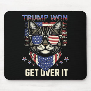 Alfombrilla De Ratón Donald Trump Ganó Elección 2024 Gatos Para Hombres