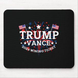 Alfombrilla De Ratón Donald Trump Ganó Inauguración de Elección 2024 Ho