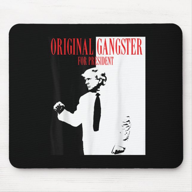 Alfombrilla De Ratón Donald Trump para la camiseta presidencial 2024 (Frente)