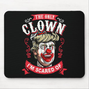 Alfombrilla De Ratón Donald Trump Payaso gracioso de camiseta se resist