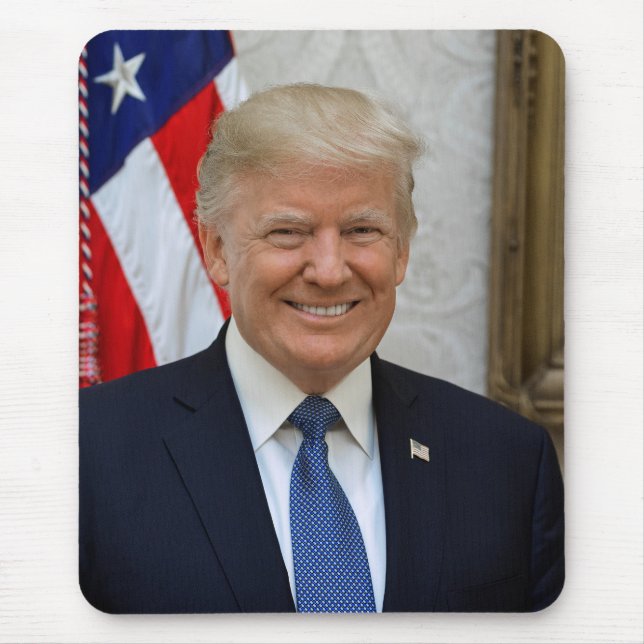 Alfombrilla De Ratón Donald Trump Presidente de los Estados Unidos Casa (Frente)