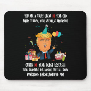 Alfombrilla De Ratón Donald Trump presidente divertido cumpleaños 10 Tr