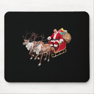 Alfombrilla De Ratón Donald Trump Santa Claus Navidades de Sleigh Navid