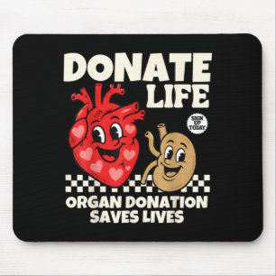 Alfombrilla De Ratón Donar Vida Donación de Sangre Donación de Órganos