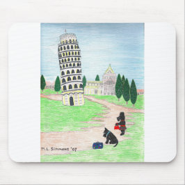 Alfombrilla De Ratón ¿Dónde está la pizza?