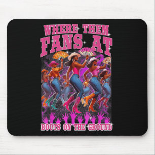 Alfombrilla De Ratón Donde Fans De Boots En Las Vaqueras Del Suelo Noso