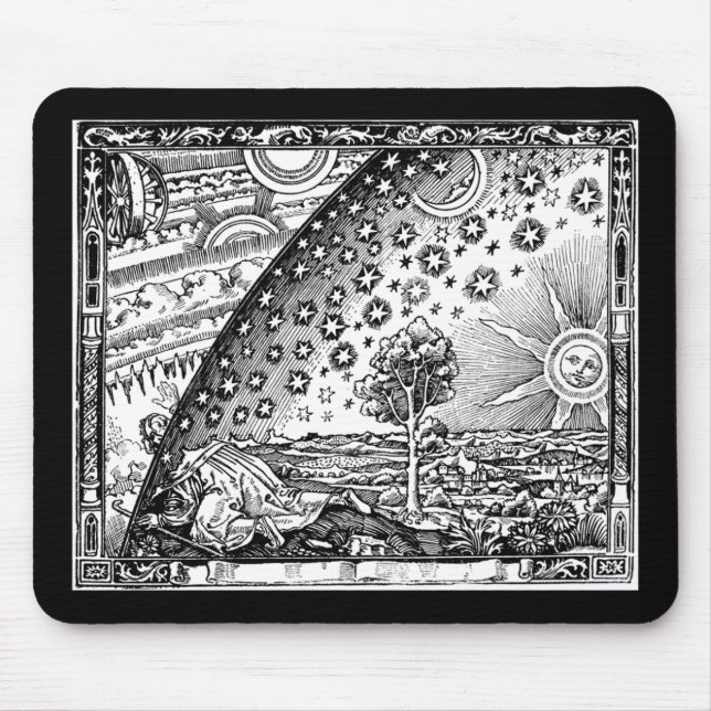 Alfombrilla De Ratón Donde se encuentran el cielo y la tierra (Frente)