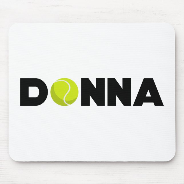 Alfombrilla De Ratón Donna Tennis (Frente)