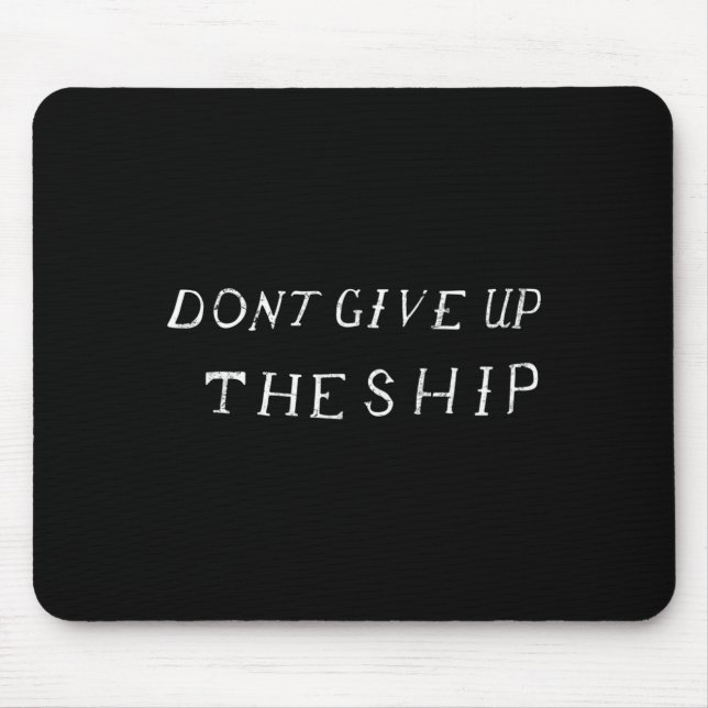 Alfombrilla De Ratón Dont Give Up The Ship Perry Flag (clic, Front) Lon (Frente)