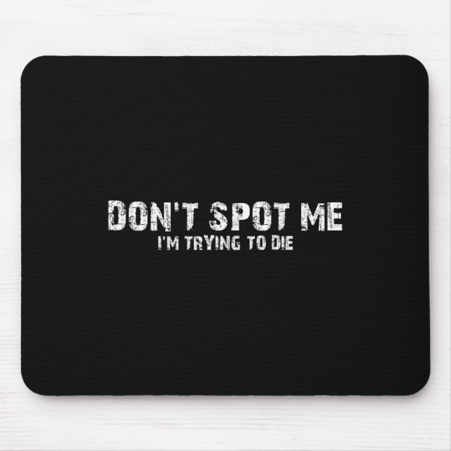 Alfombrilla De Ratón Don't Spot Me1  (Frente)