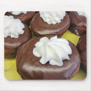 Alfombrilla De Ratón Donut de panadería de chocolate