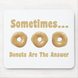 Alfombrilla De Ratón Donut Humor