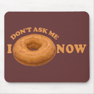 Alfombrilla De Ratón Donut Humor personalizado mousepad