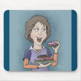 Alfombrilla De Ratón Donuts con la almohadilla del ratón para salpicadu