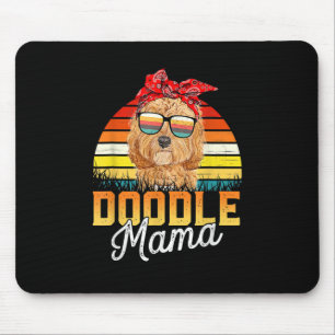 Alfombrilla De Ratón Doodle Mama Best Goldendoodle Mom