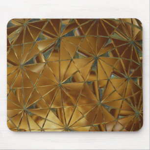 Alfombrilla De Ratón dorado abstracto