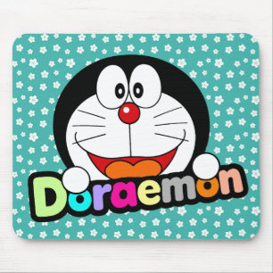 Alfombrilla De Ratón Doraemon Anime Negro Kawaii Adorable