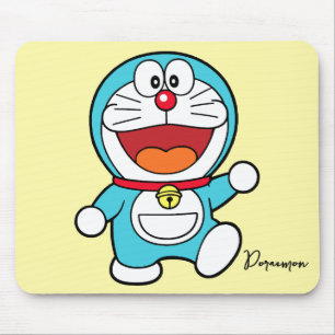 Alfombrilla De Ratón Doraemon Feliz