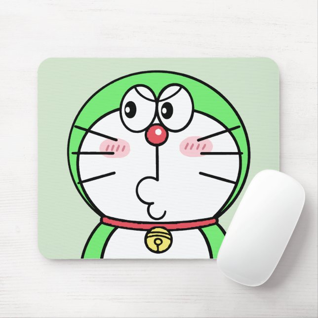 Alfombrilla De Ratón Doraemon Mini Sarcástico (Con ratón)
