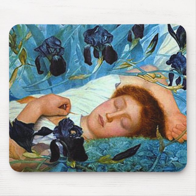 Alfombrilla De Ratón Dormir en los irlandeses (Frente)