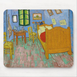 Alfombrilla De Ratón Dormitorio Vincent Van Gogh. Sala de impresionismo