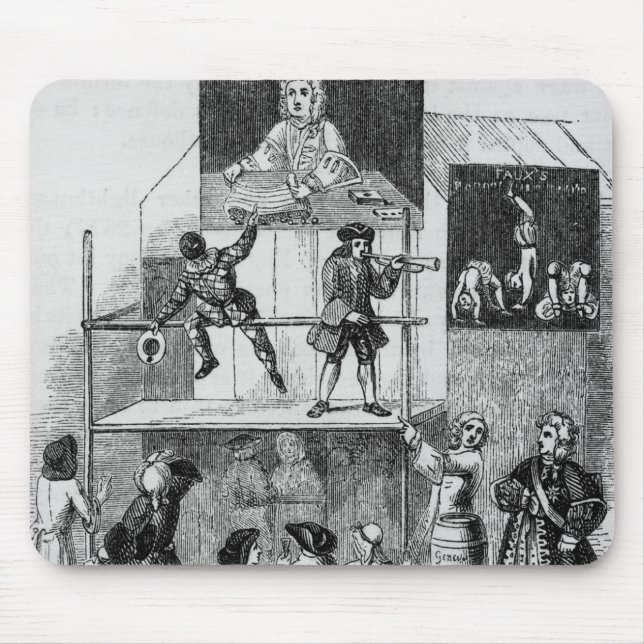 Alfombrilla De Ratón Dos anuncios referentes a falso, el (Frente)