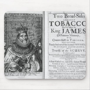Alfombrilla De Ratón 'Dos costados contra tabaco