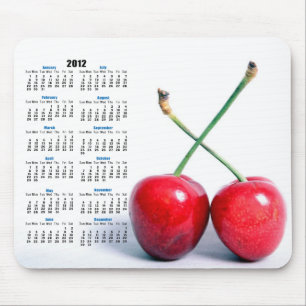 Alfombrilla De Ratón Dos croquetas rojas Foto Mousemat del calendario 2