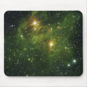 Alfombrilla De Ratón Dos estrellas extremadamente brillantes