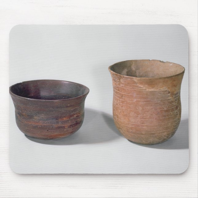 Alfombrilla De Ratón Dos floreros campaniformes (Frente)