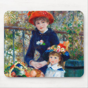 Alfombrilla De Ratón Dos hermanas, Renoir