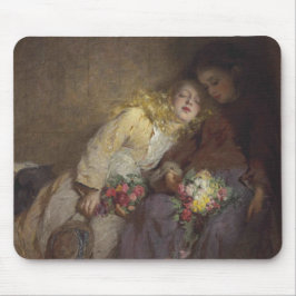 Alfombrilla De Ratón Dos jóvenes Chicas regresan a casa